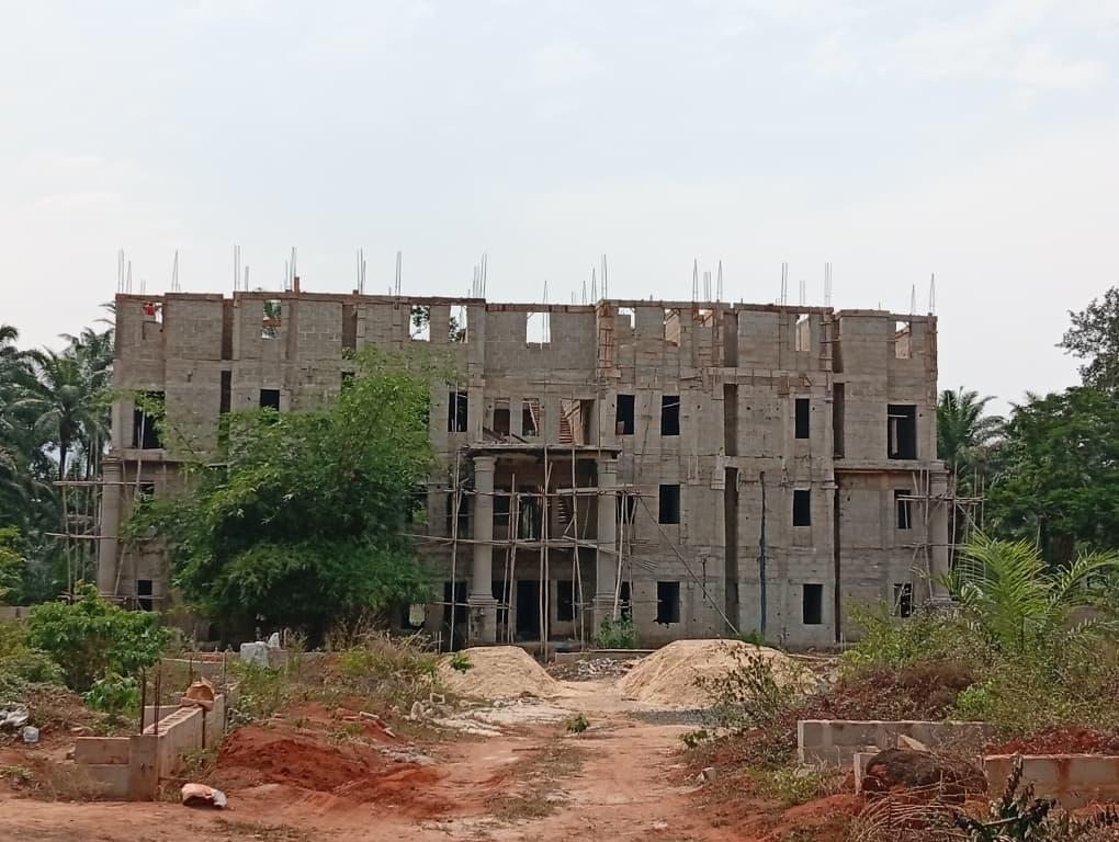 OLPAM monastery under construction, April 2026