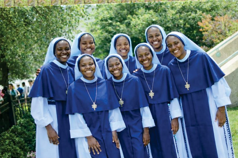 Sisters of OLPAM in community
